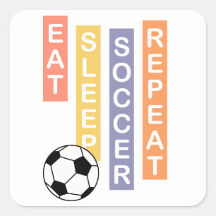 football square sticker