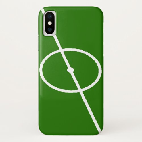 Football stadium design iPhone x case