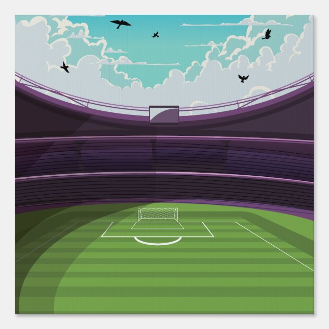 Football Stadium Sign (Front)