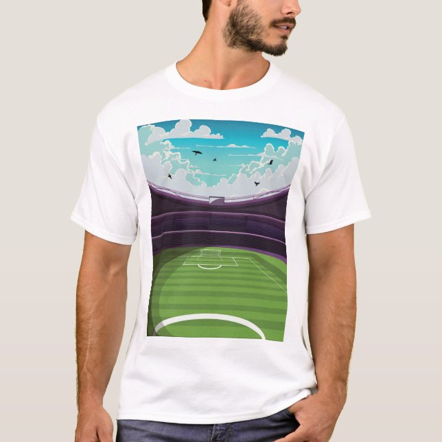 Football Stadium T-Shirt (Front)