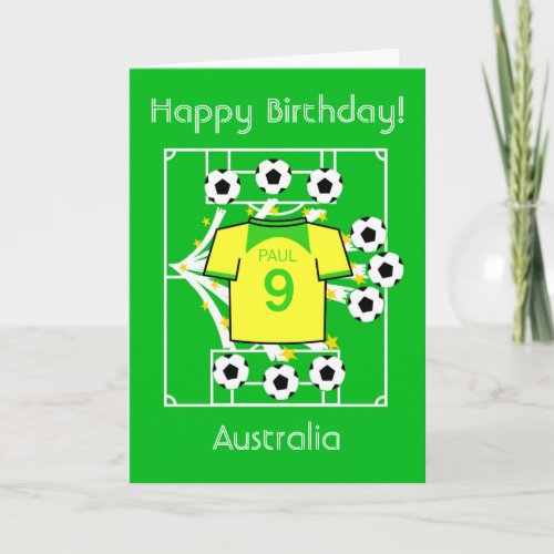 Football Star Australia Card