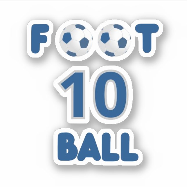 FOOTBALL STICKER (Front)