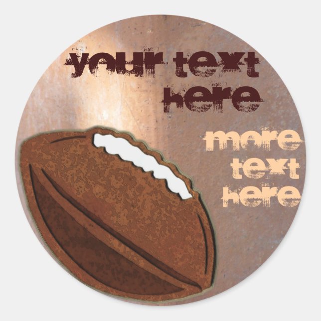 Football Stickers (Front)