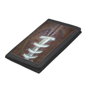 Football Stitches Trifold Wallet