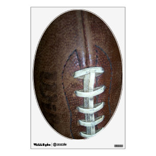 Football Stitches Wall Decal