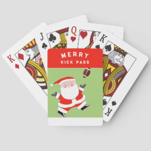 Football Stocking Stuffers Poker Cards