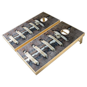 Football Strings Cornhole Set