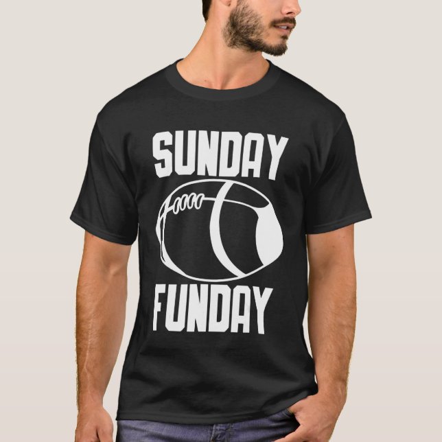 Football Sunday Funday T-Shirt (Front)