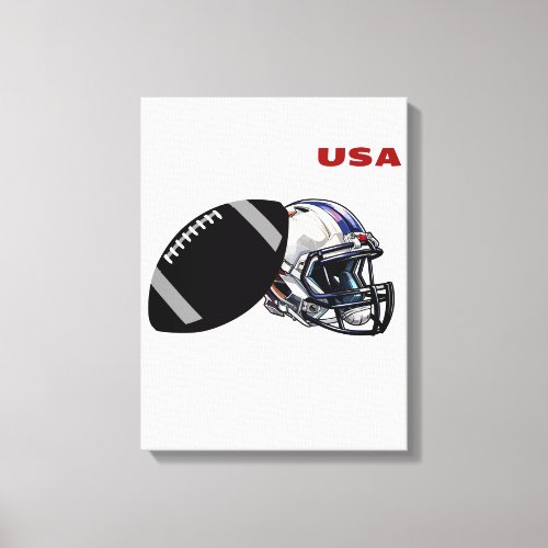 Football Super Bowl Limited Edition Canvas Print