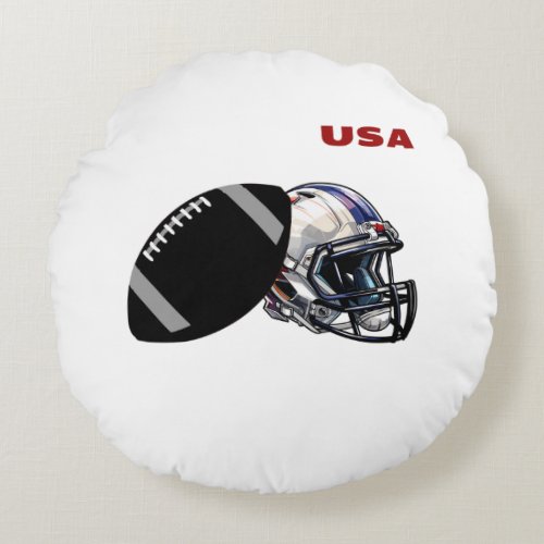 Football Super Bowl Limited Edition Round Pillow