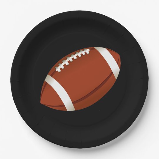 football paper plates