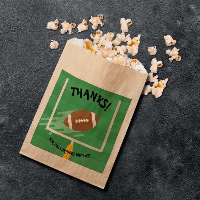 Football Super Fan Favor Bag (Football Super Fan Favor Bags)