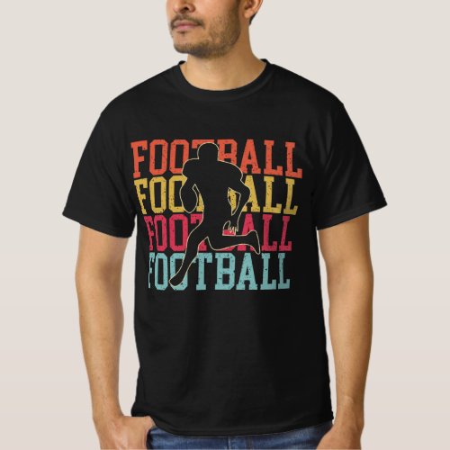 Football T_shirt I love football team player _