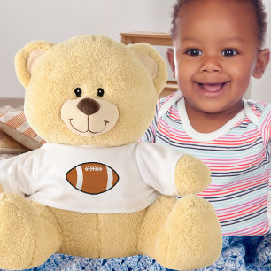 Football T-Shirt on Teddy Bear Toy