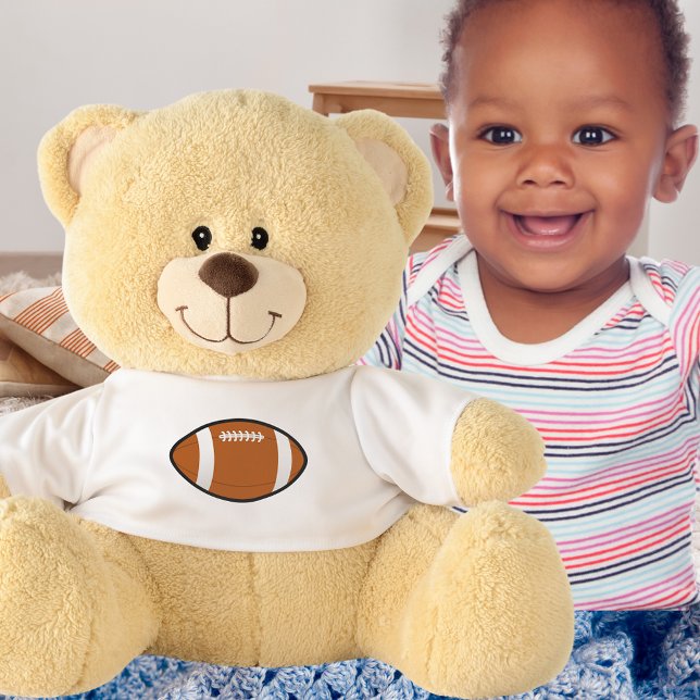 Football T-Shirt on Teddy Bear Toy (Football T-Shirt on Teddy Bear Toy)