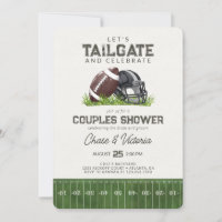 Football Tailgate and Celebrate Couples Shower