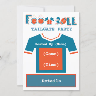Football Tailgate Party Invitation