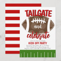 Football Tailgating ANY COLOR COMBO