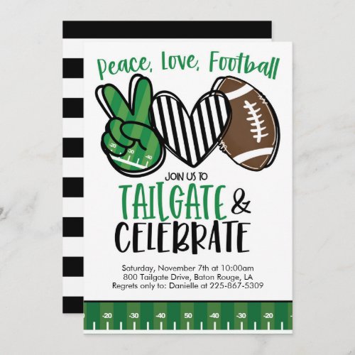 Football Tailgating Invite