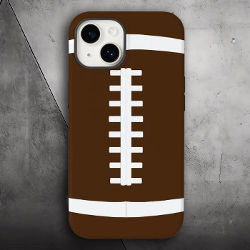 Football Team Color Custom Sports Player Mom Fan Case-mate Iphone 14 Case by Custom_Football_Gear at Zazzle