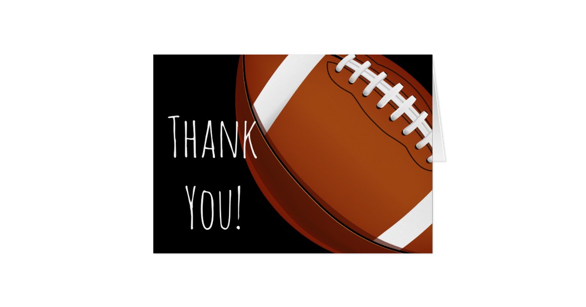 football-team-custom-thank-you-card-zazzle