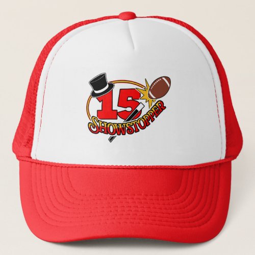 Football Team Game Time Sports Fan Showstopper Trucker Hat