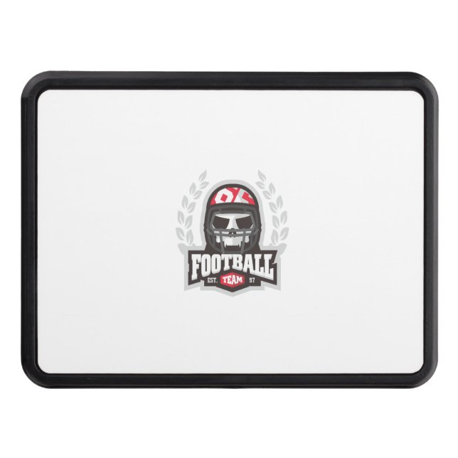 football team hitch cover (Front)