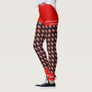 Women's Football Team Name Leggings