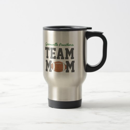 Football Team Mom Gift Mug