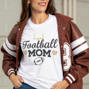 Football team mom stylish personalized Tri-Blend shirt