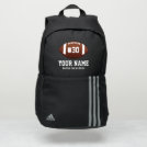 Football Team Name Jersey Number Custom Sports Adidas Backpack Football Team Name Jersey Number Custom Sports Adidas Backpack