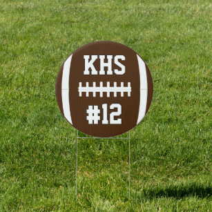 football sign ideas