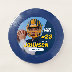 Football Team Senior Night Custom Color Sports Wham-O Frisbee
