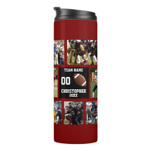 Football Team Thermal Tumbler