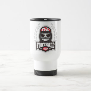 football team travel mug