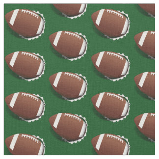 Football Tearing Out Fabric