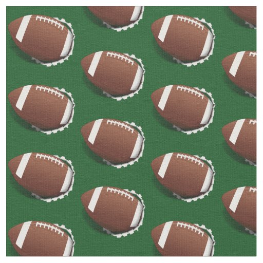 Football Tearing Out Fabric