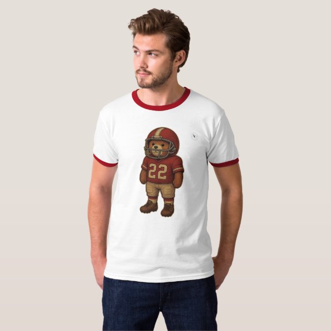 Football Teddy T-shirt (Front Full)