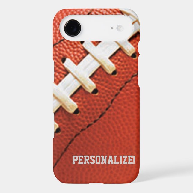 Football Texture Personalized iPhone 7 case (Back)