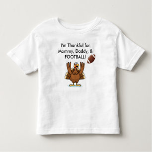 Football Thanksgiving shirt for kids!