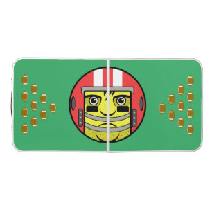 Football Theme Beer Pong Table