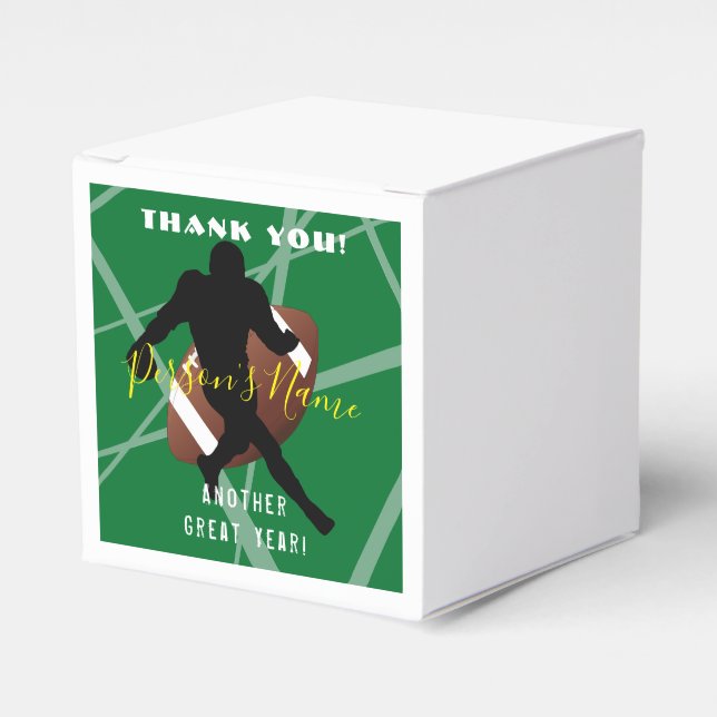 FOOTBALL Theme Favor Box HAMbyWG   (Front Side)