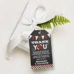 Football Themed Co-ed Baby Shower Gift Tags