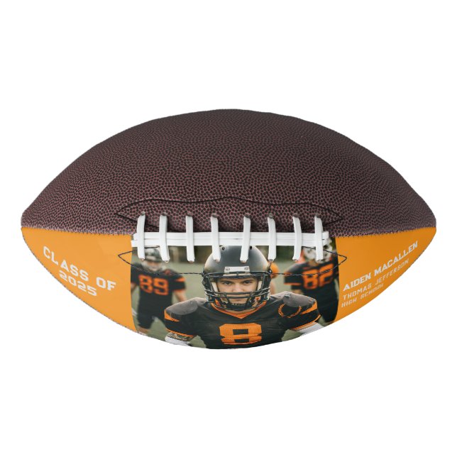 Football Themed Graduation  (Front)