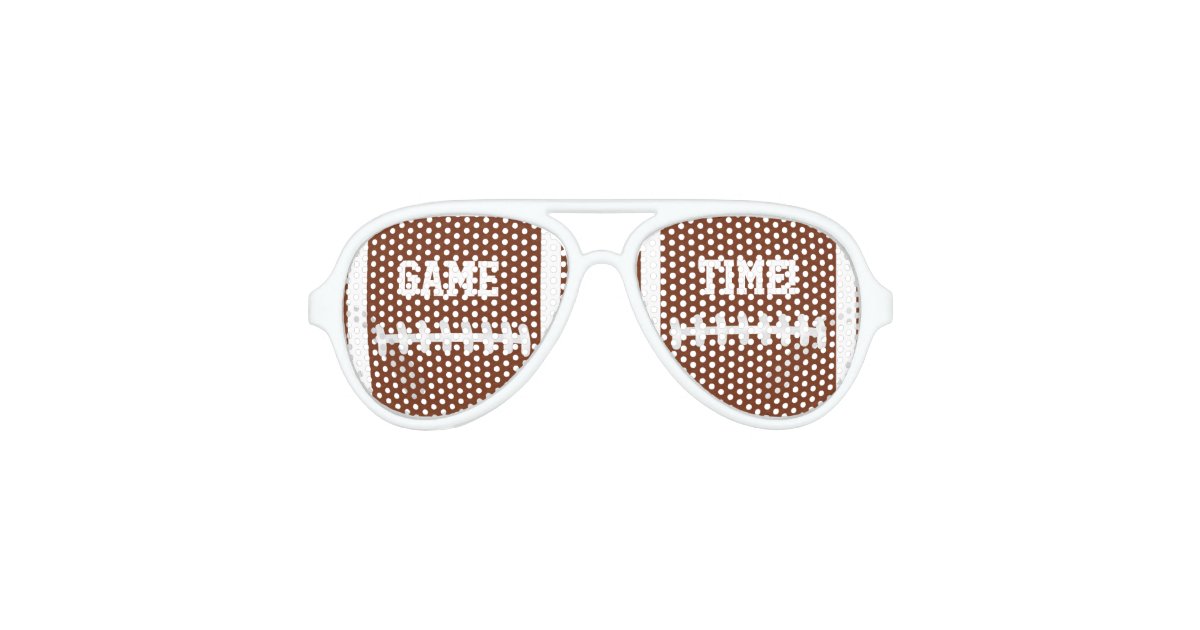 Football Themed Sunglasses | Zazzle