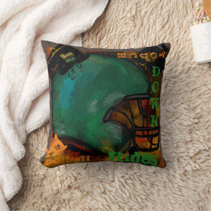 FOOTBALL THROW PILLOW