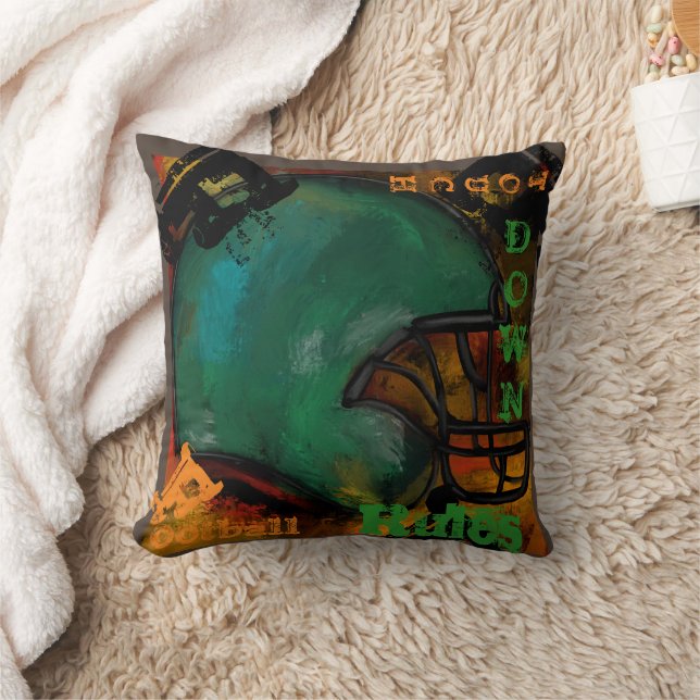 FOOTBALL THROW PILLOW (Blanket)