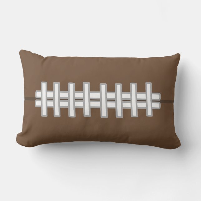  Football Throw Pillow (Front)