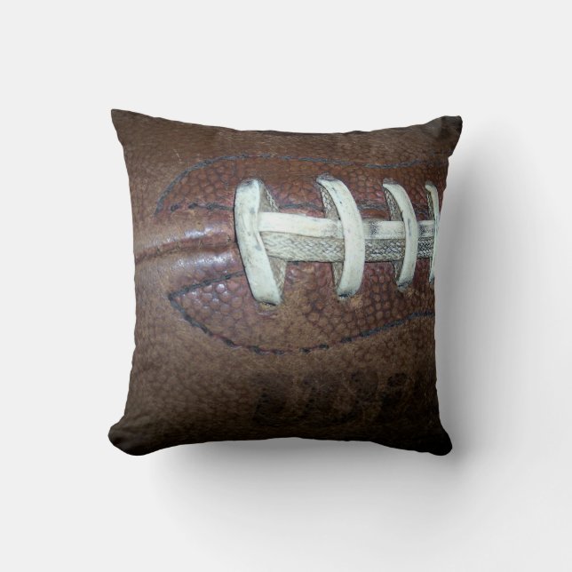 Football Throw Pillow (Front)