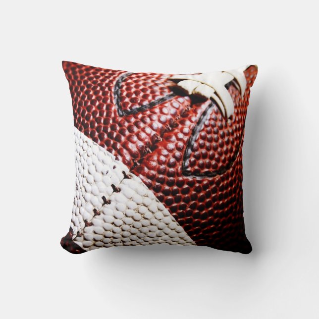 Football Throw Pillow (Front)